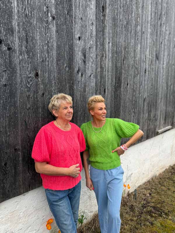 Lind LBTulipan Knit Pullover 6601 Raspberry Pink