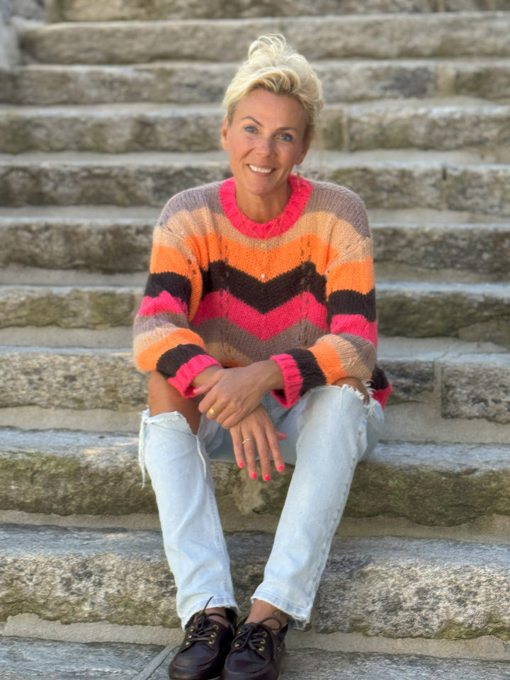 Lind LBVind i Håret Bluser 8500 ORANGE