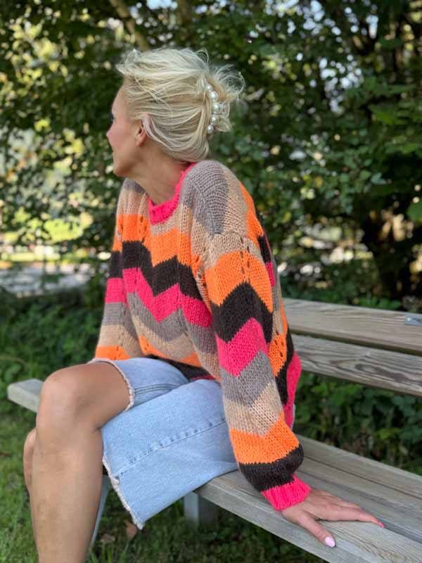 Lind LBVind i Håret Bluser 8500 ORANGE