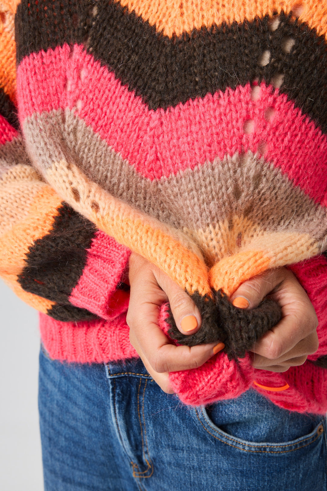 Lind LBVind i Håret Bluser 8500 ORANGE