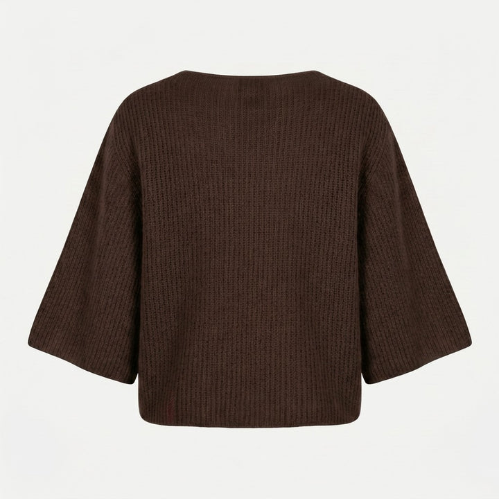 Lind LBVingesus Knit Pullover 1500 BROWN