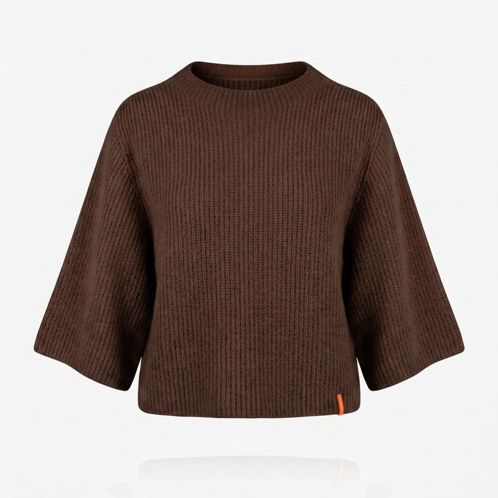 Lind LBVingesus Knit Pullover 1500 BROWN