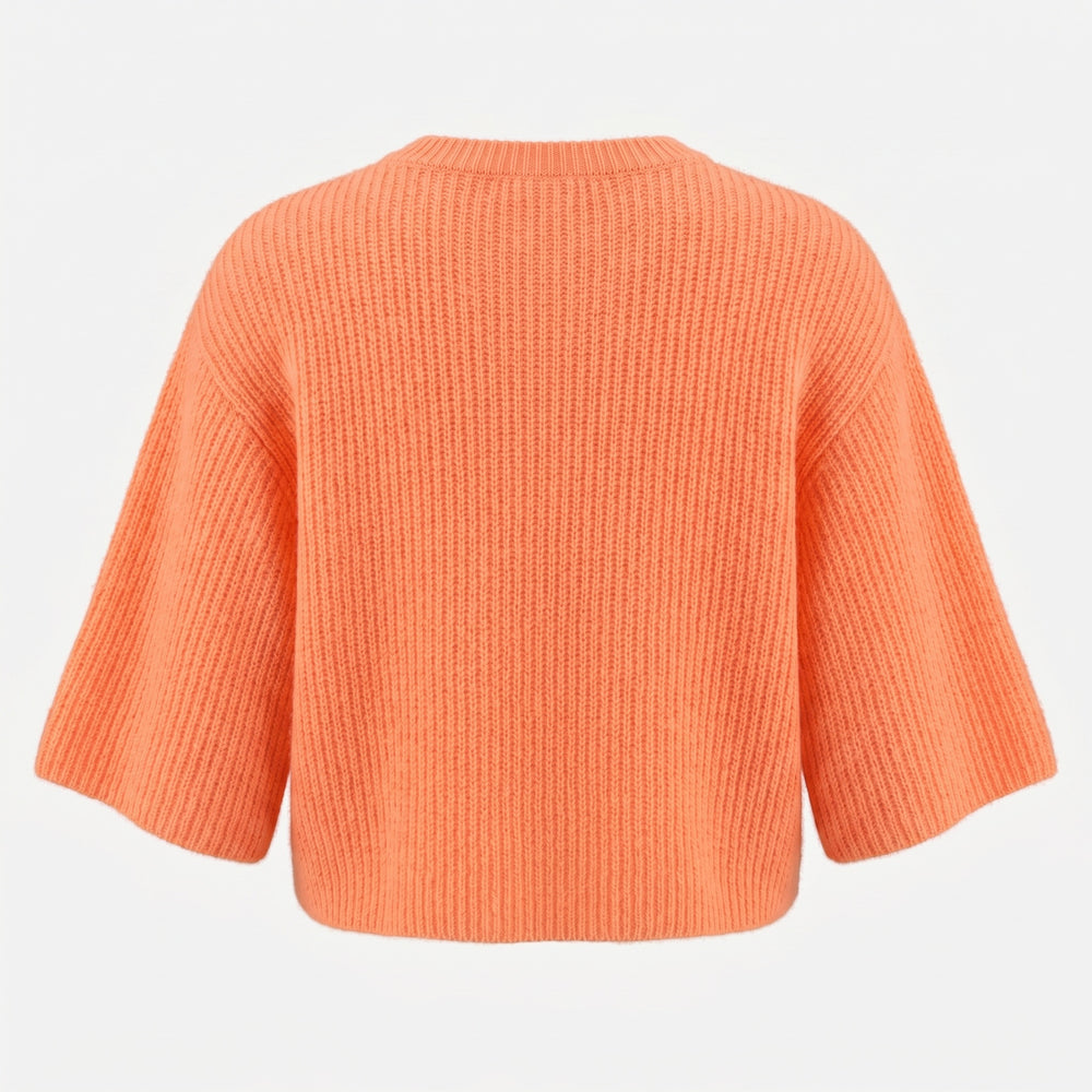 Lind LBVingesus Knit Pullover 8500 ORANGE