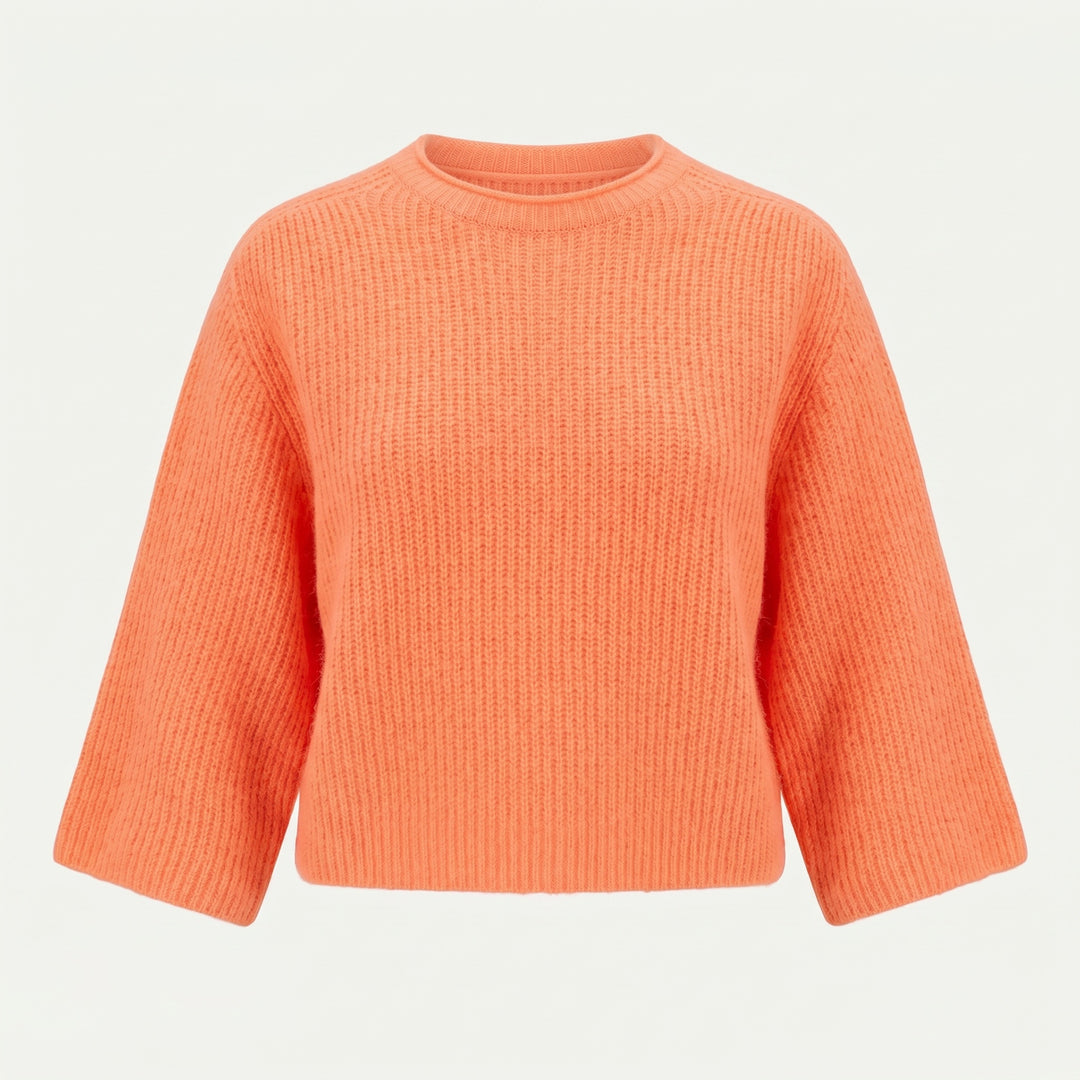 Lind LBVingesus Knit Pullover 8500 ORANGE