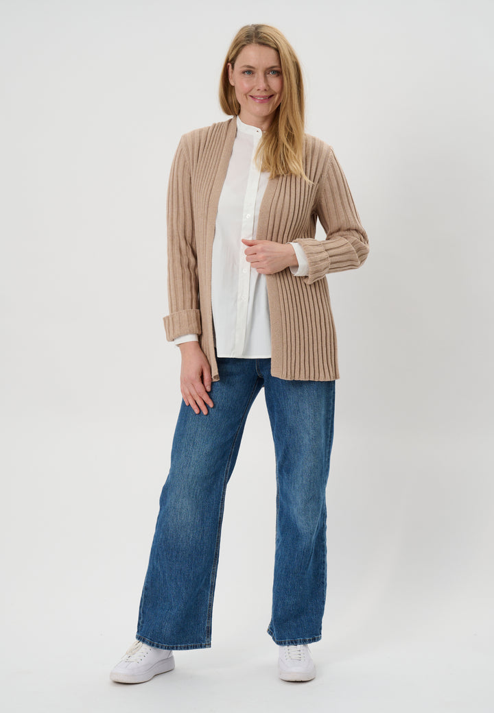 Lind LiAbbi Knit Cardigan 1261 Sand Melange