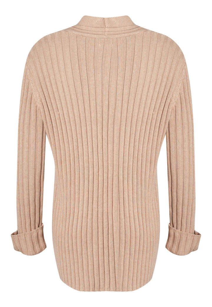 Lind LiAbbi Knit Cardigan 1261 Sand Melange