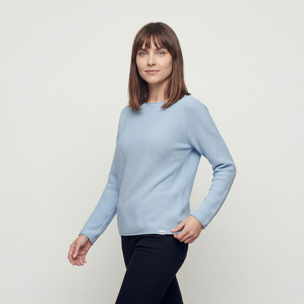 Lind LiAbby Knit Pullover 5000 LIGHT BLUE