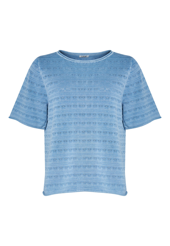 Lind LiAcacie Knit Pullover 5300 Cornflower Blue