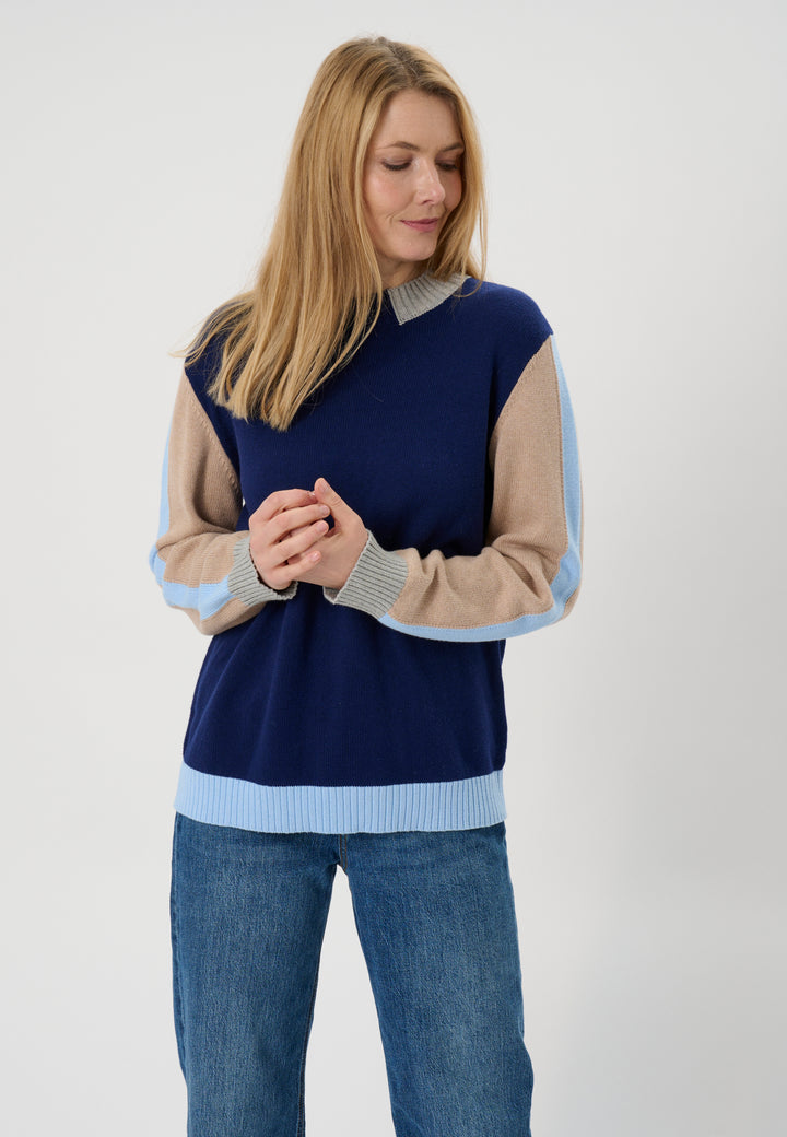 Lind LiAda Knit Pullover 5995 Navy