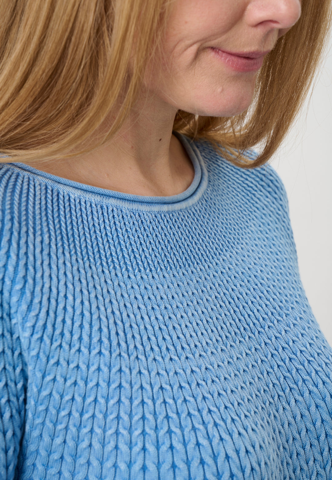 Lind LiAgnes Knit Pullover 5300 Cornflower Blue