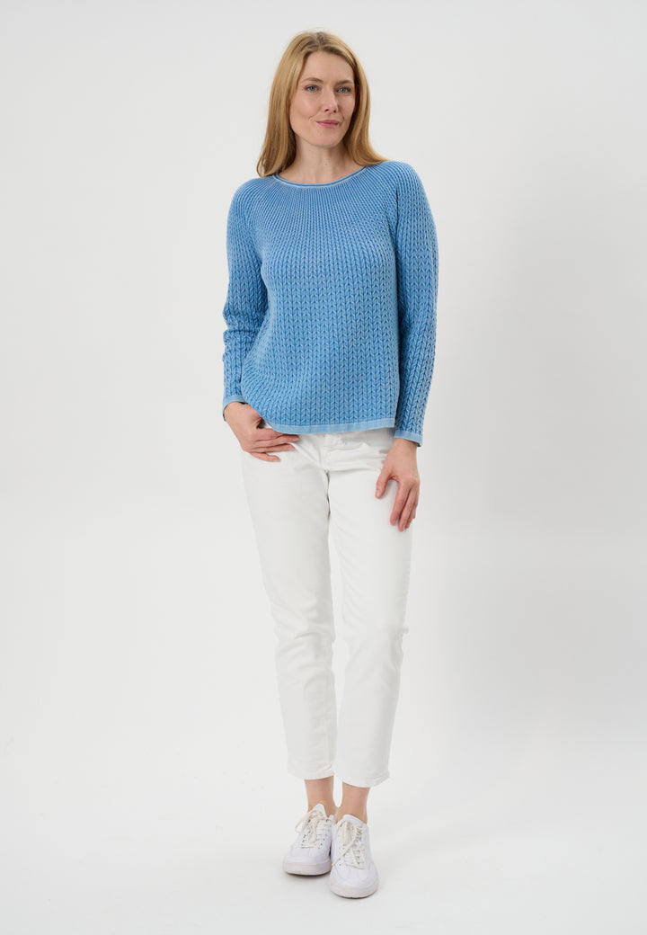 Lind LiAgnes Knit Pullover 5300 Cornflower Blue