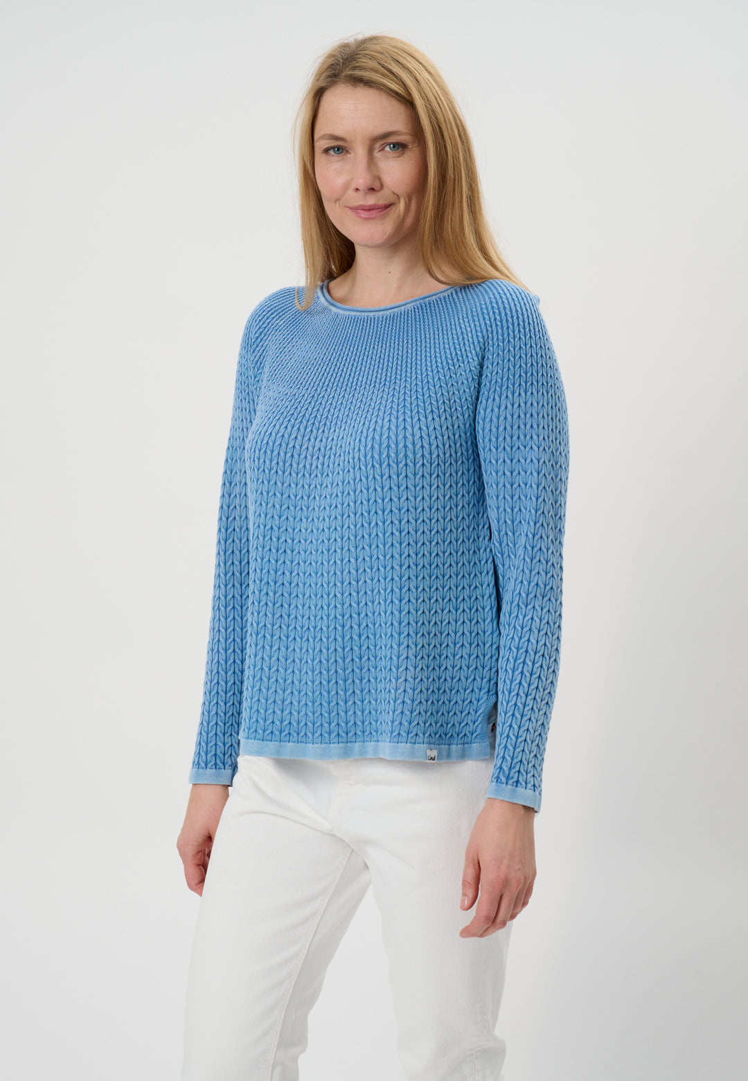 Lind LiAgnes Knit Pullover 5300 Cornflower Blue