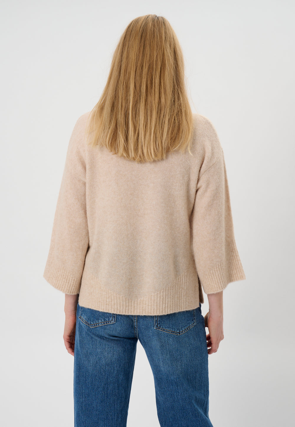 Lind LiAgusta Knit Pullover 1261 Sand Melange