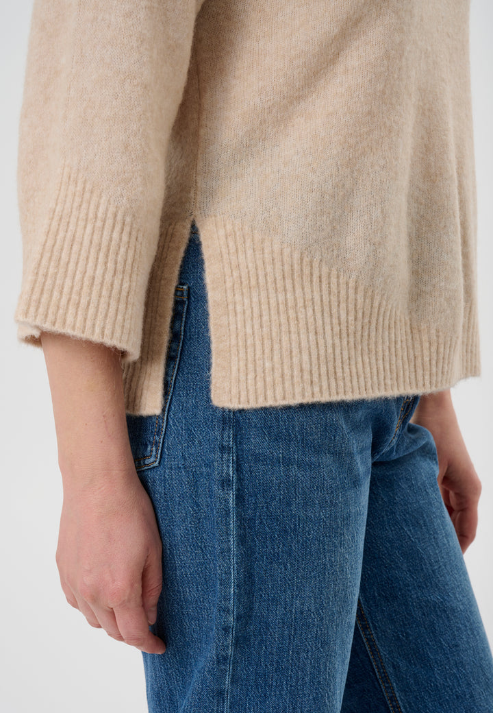 Lind LiAgusta Knit Pullover 1261 Sand Melange