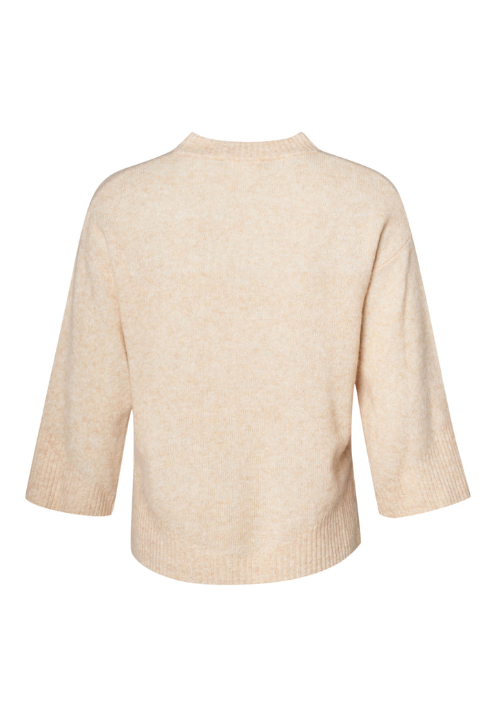 Lind LiAgusta Knit Pullover 1261 Sand Melange