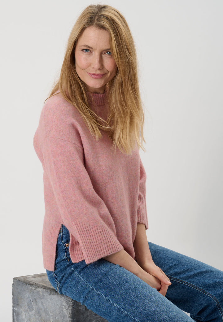 Lind LiAgusta Knit Pullover 2050 Rose Melange