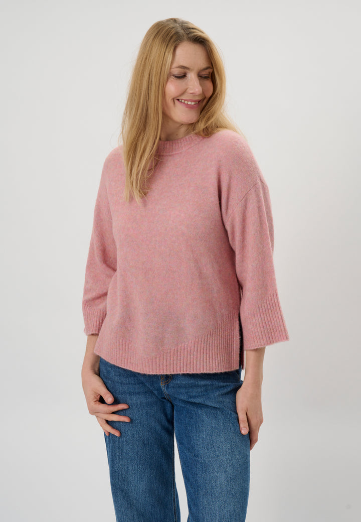 Lind LiAgusta Knit Pullover 2050 Rose Melange