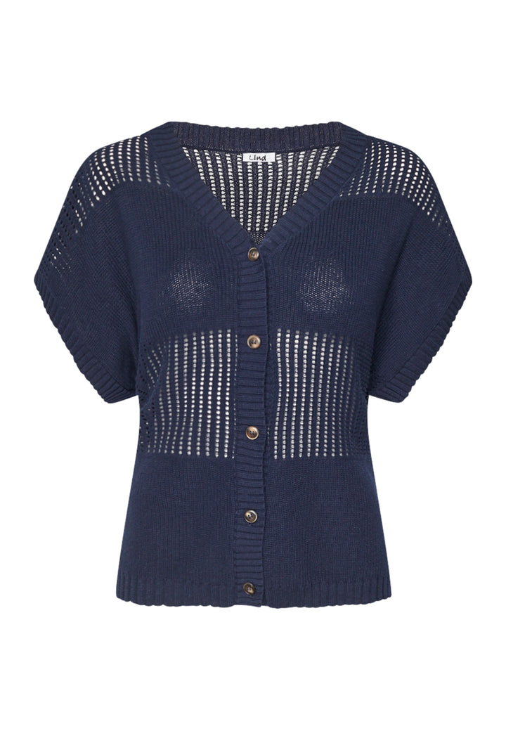 Lind LiAlaia Cardigan 5999 NAVY BLUE