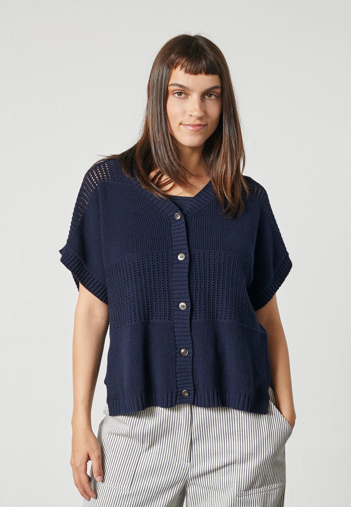 Lind LiAlaia Cardigan 5999 NAVY BLUE