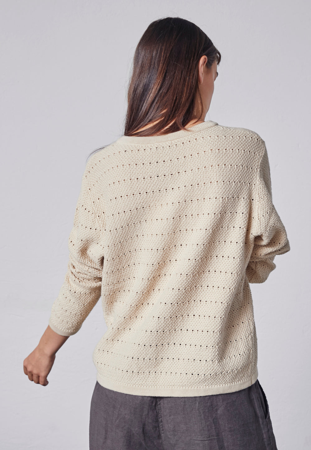 Lind LiAlexie Knit Cardigan 1000 OFF WHITE