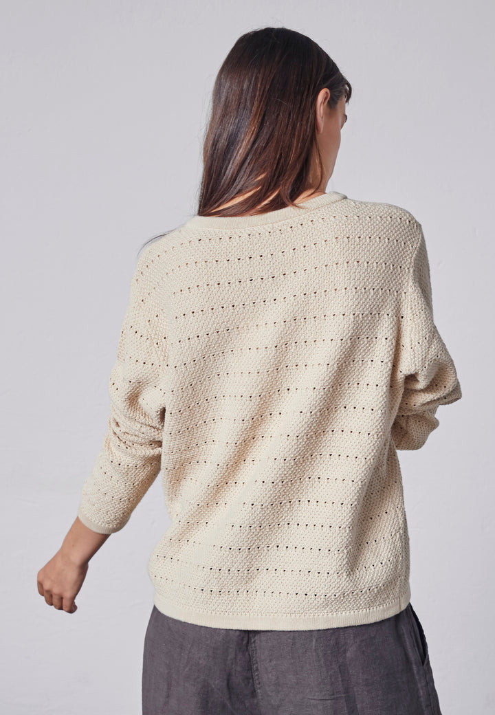 Lind LiAlexie Knit Cardigan 1000 OFF WHITE