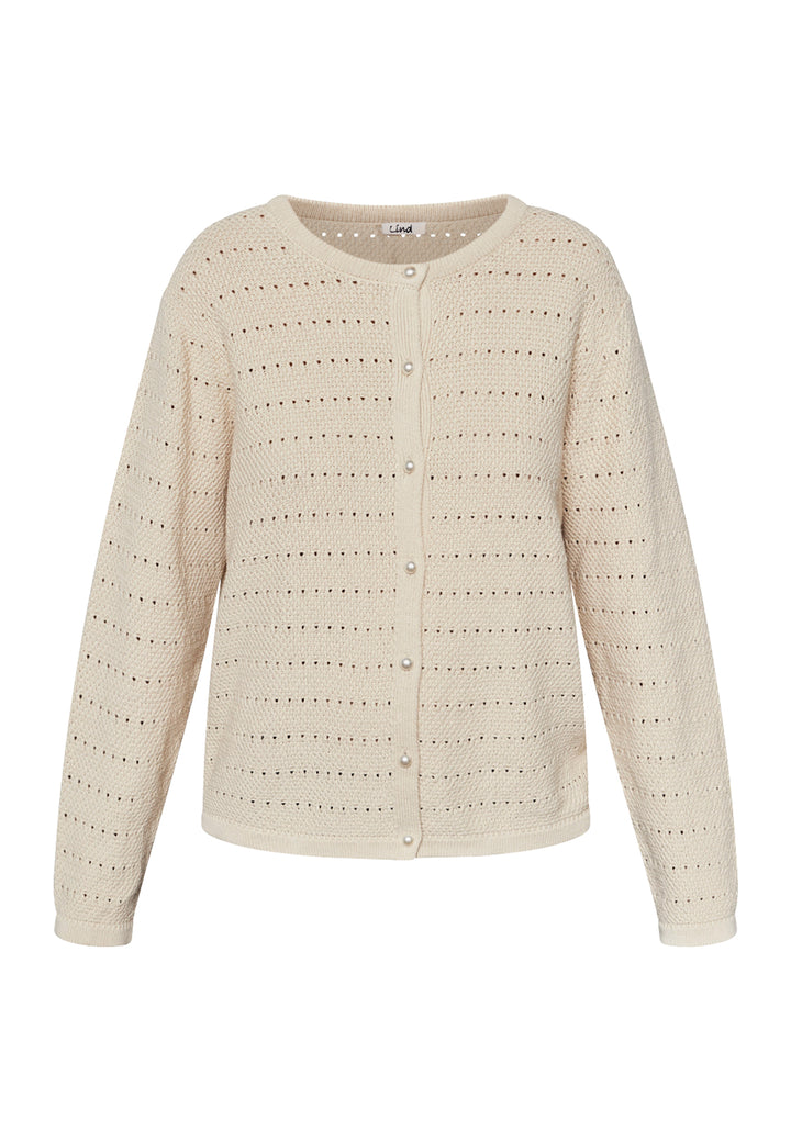 Lind LiAlexie Knit Cardigan 1000 OFF WHITE