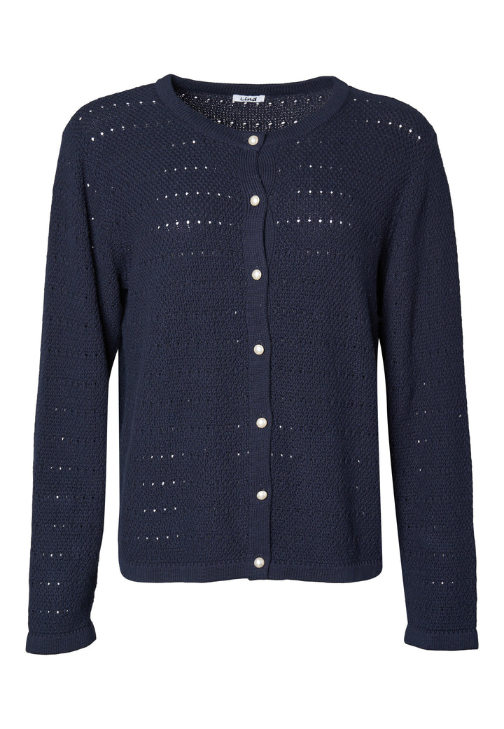 Lind LiAlexie Knit Cardigan 5599 Navy Blue