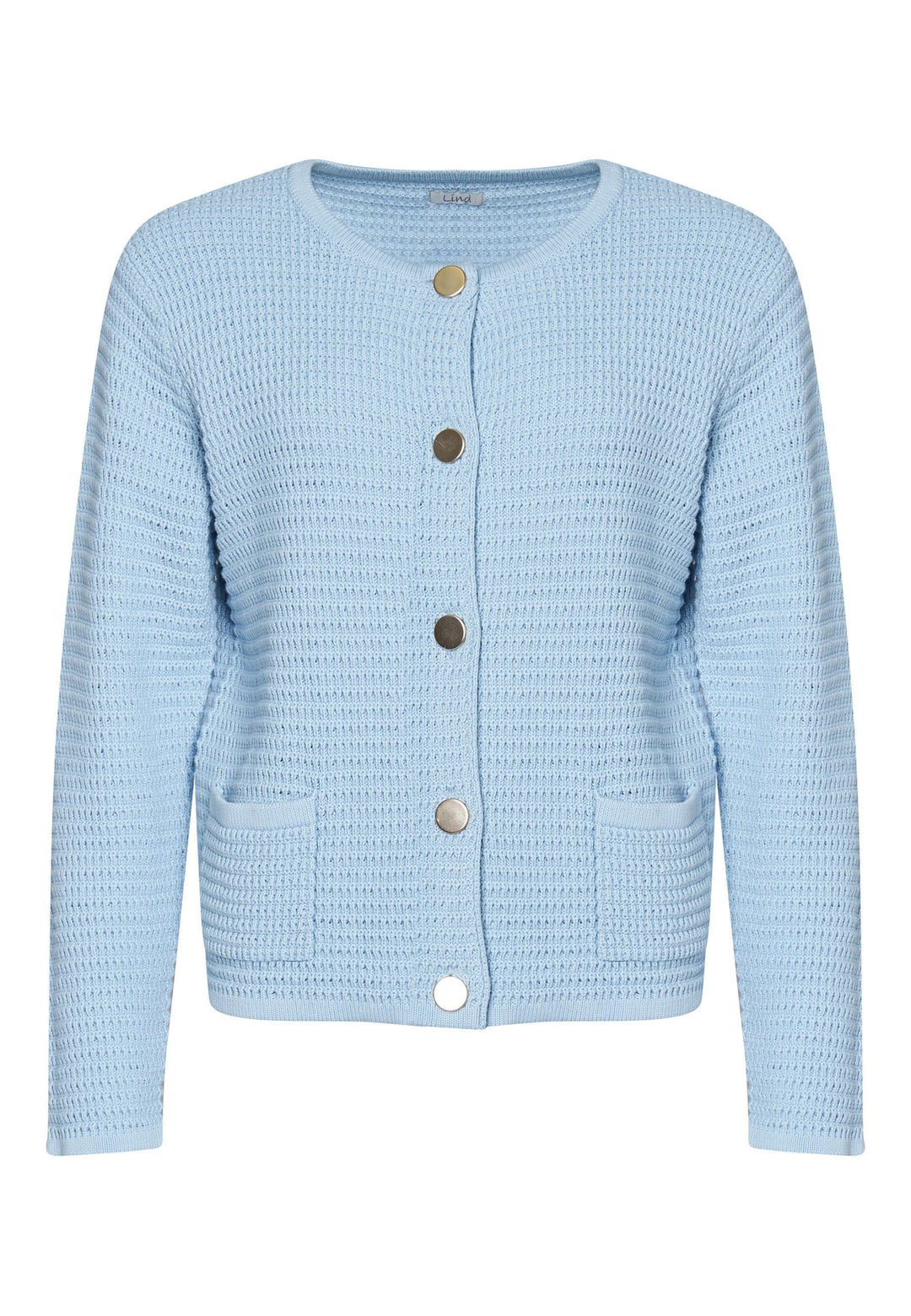 Lind LiAmalie Knit Cardigan 5000 LIGHT BLUE