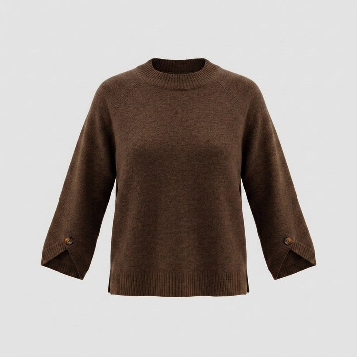 Lind LiAshley Knit Pullover 1500 BROWN