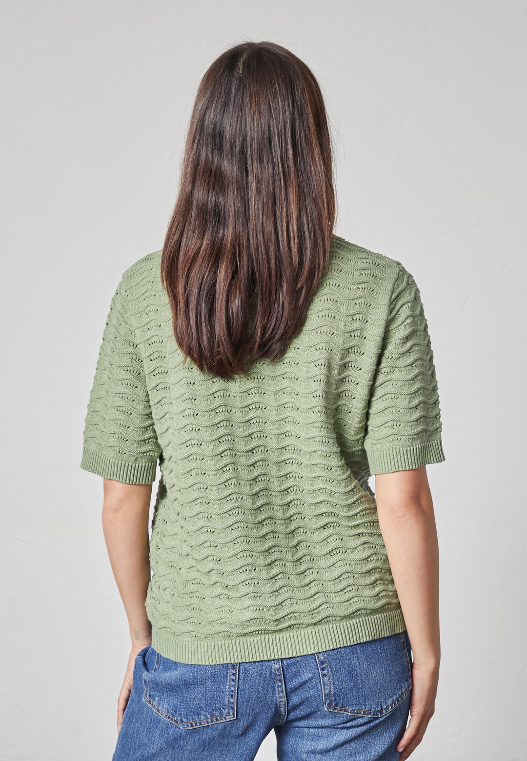 Lind LiBrenda Knit Cardigan 3400 Spring Green