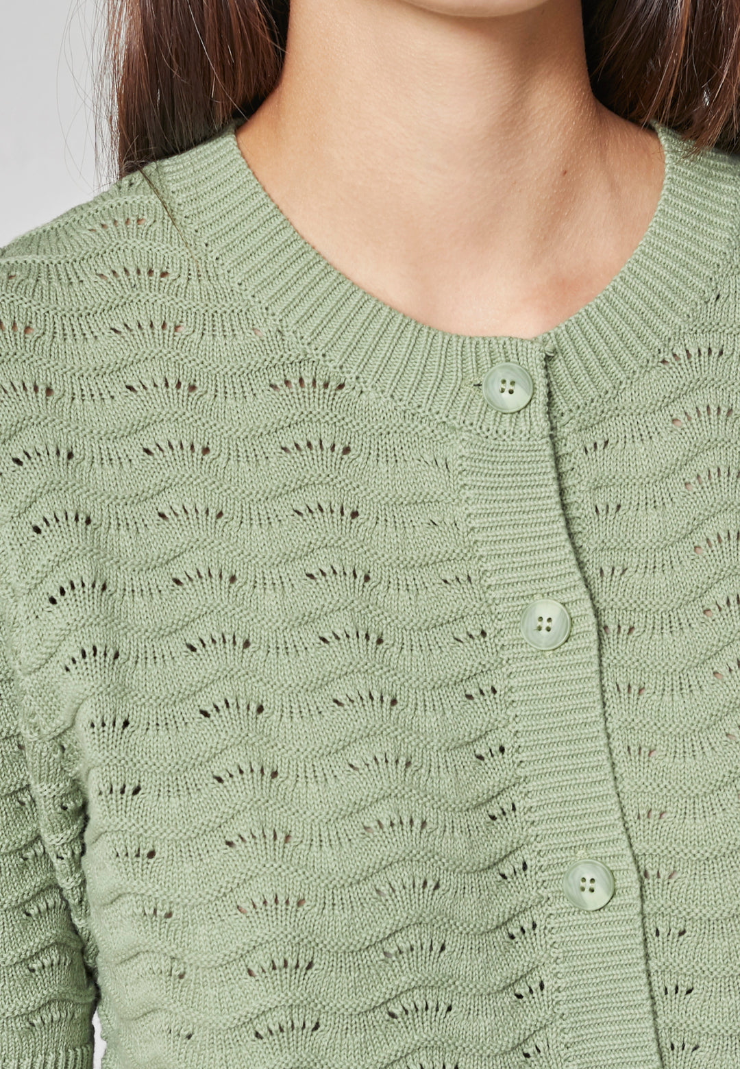 Lind LiBrenda Knit Cardigan 3400 Spring Green