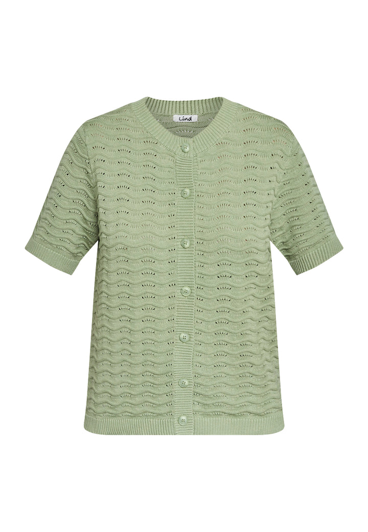 Lind LiBrenda Knit Cardigan 3400 Spring Green