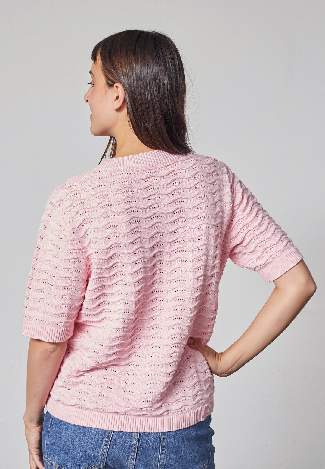 Lind LiBrit Knit Pullover 2000 LIGHT RED