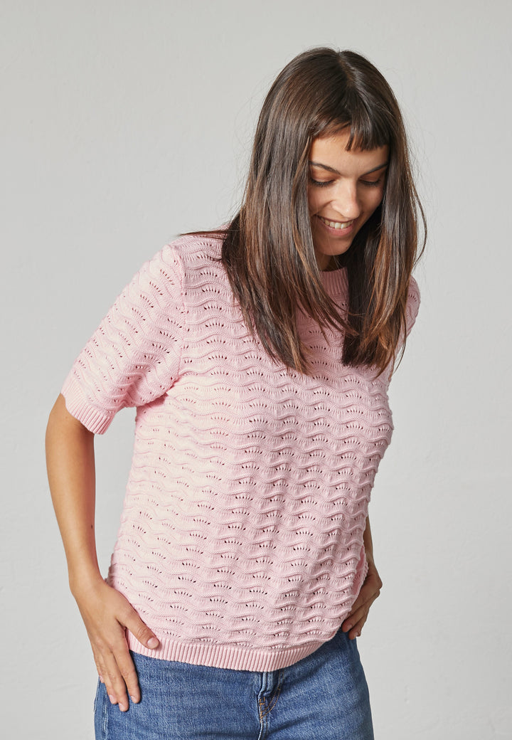 Lind LiBrit Knit Pullover 2000 LIGHT RED