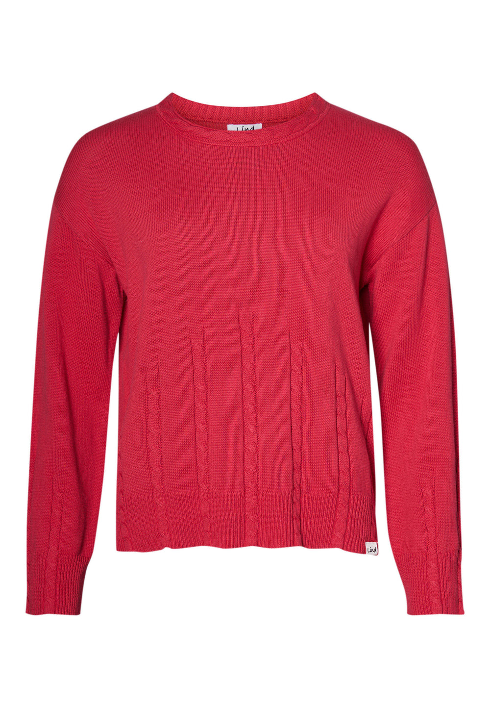 Lind LiBrunhilde Knit Pullover 2480 raspberry red