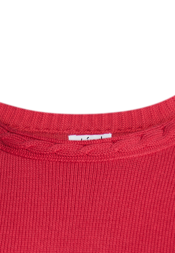 Lind LiBrunhilde Knit Pullover 2480 raspberry red