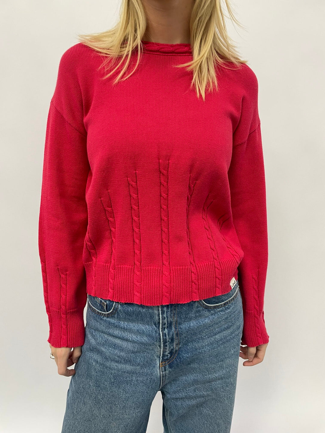 Lind LiBrunhilde Knit Pullover 2480 raspberry red