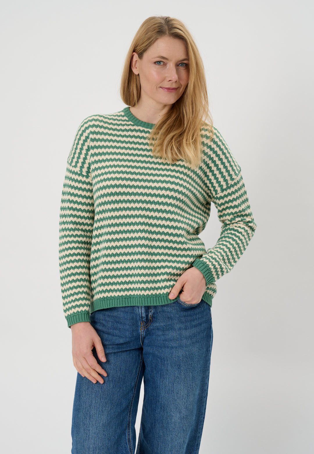 Lind LiCami Knit Pullover 3525 Green