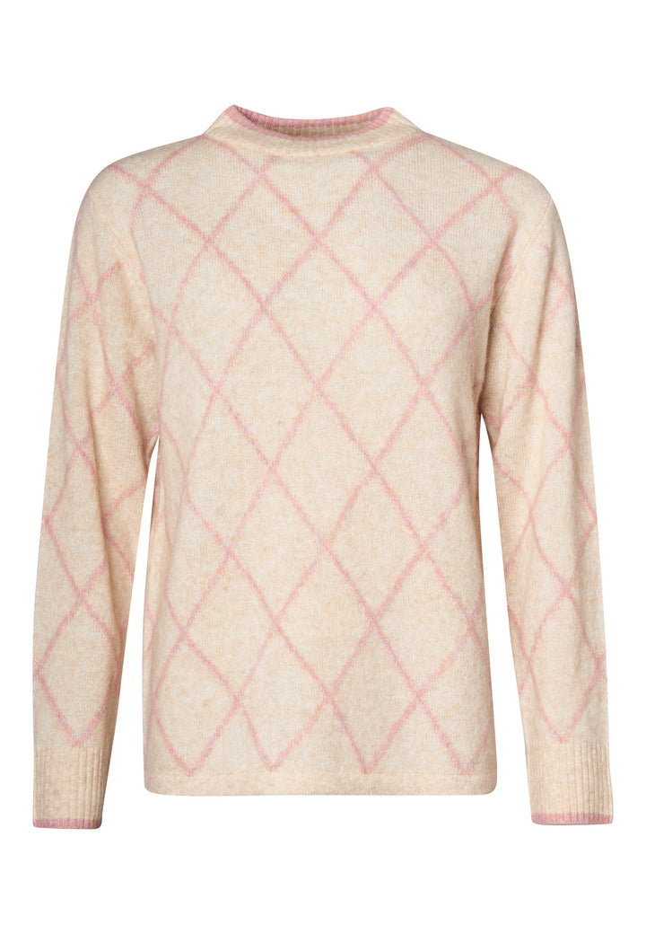 Lind LiCamilla Knit Pullover 2050 Rose Melange