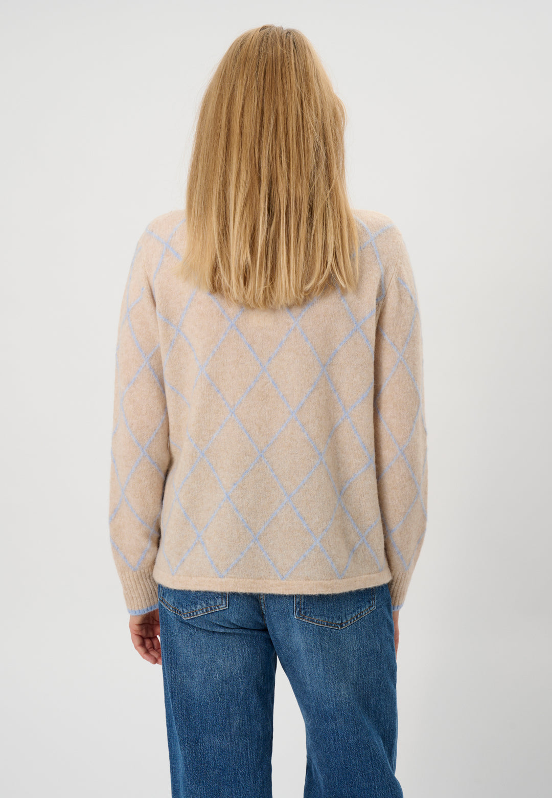 Lind LiCamilla Knit Pullover 5002 Light Blue Melange