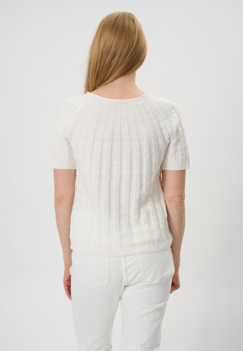 Lind LiCaroline Knit Pullover 1000 OFF WHITE