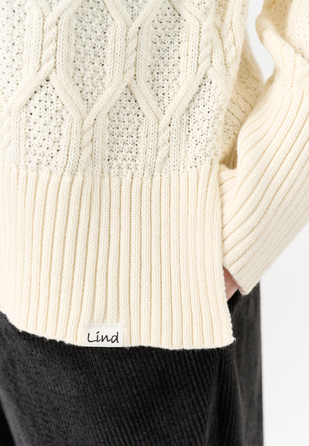 Lind LiChirstine Knit Pullover 1050 ECRÜ