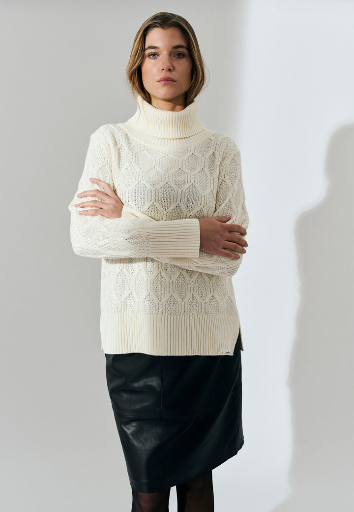 Lind LiChirstine Knit Pullover 1050 ECRÜ