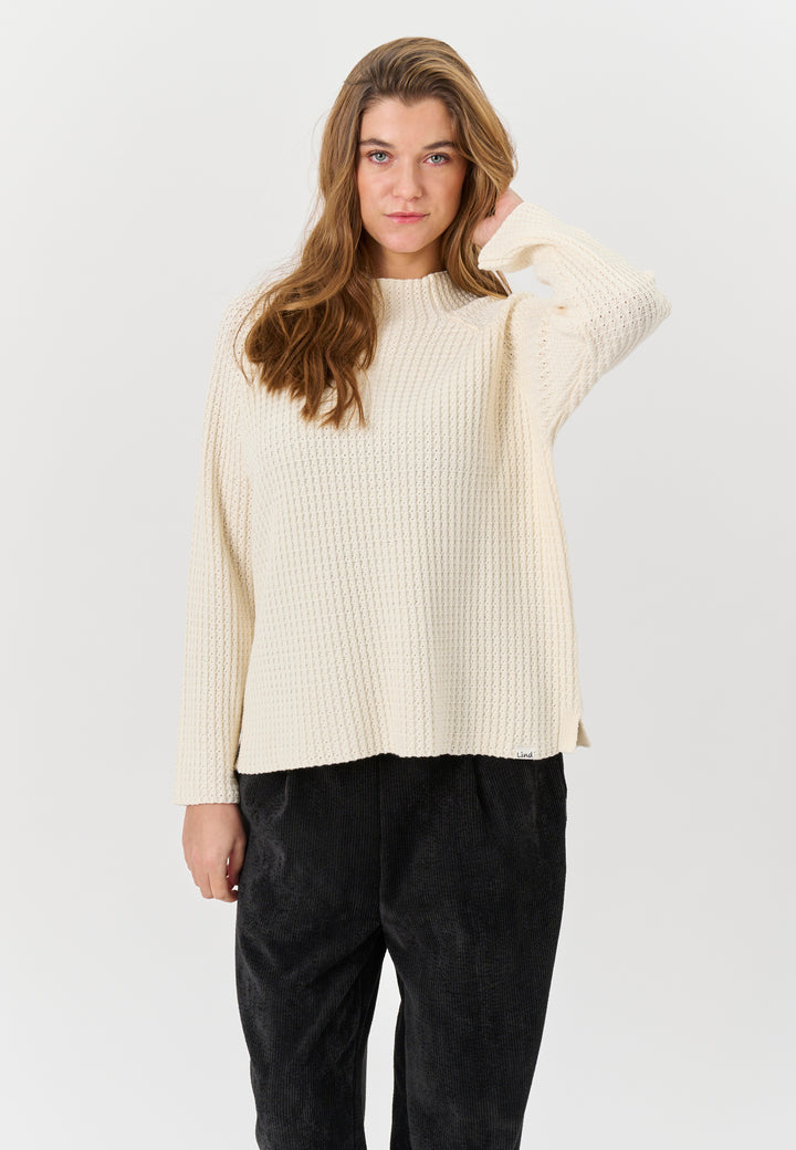 Lind LiChrista Knit Pullover 1050 ECRÜ