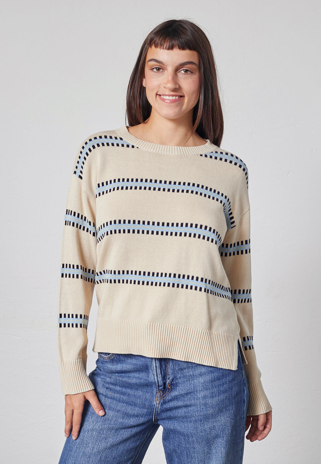 Lind LiClio Knit Pullover 5999 NAVY BLUE