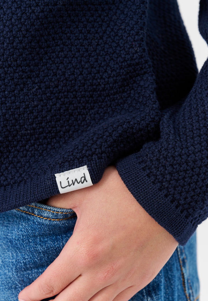 Lind LiCloe Knit Pullover 5999 NAVY BLUE