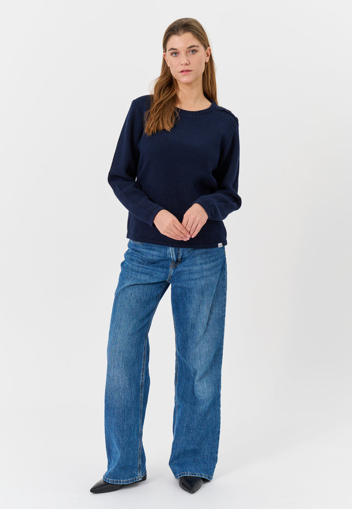 Lind LiCloe Knit Pullover 5999 NAVY BLUE