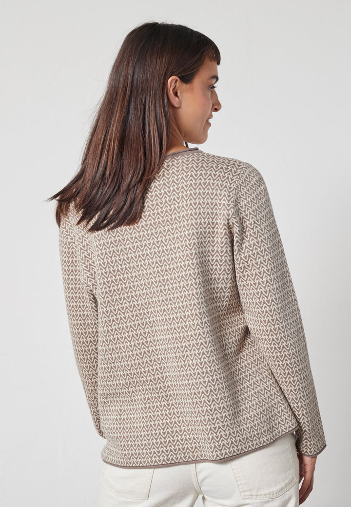 Lind LiCloe Knit Pullover 1500 BROWN