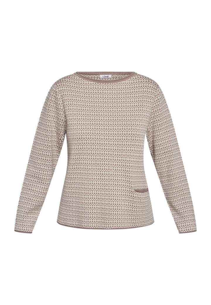 Lind LiCloe Knit Pullover 1500 BROWN