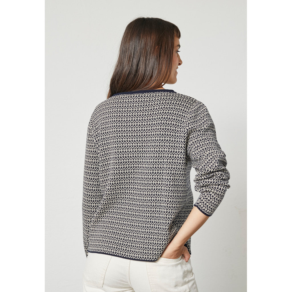 Lind LiCloe Knit Pullover 5999 NAVY BLUE